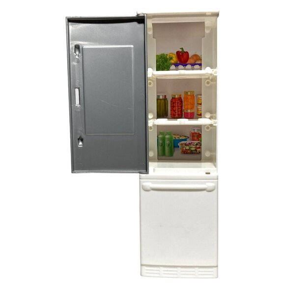 Barbie Dreamhouse Refrigerator Trays Kitchen #FHY73 #GNH53 Replacement Dollhouse - Picture 2 of 11